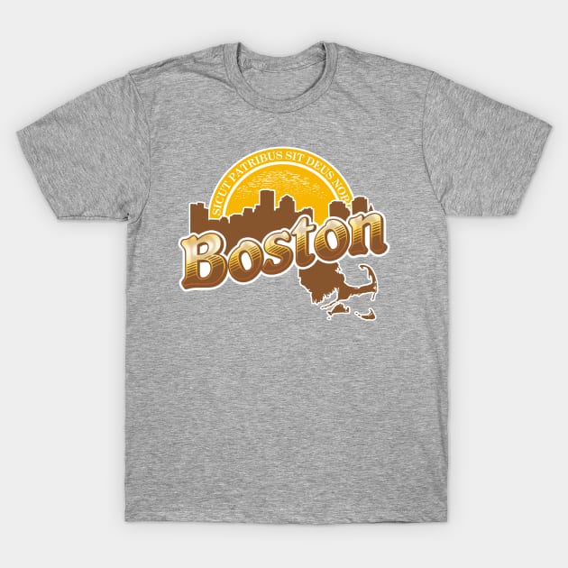 Boston Cheers T-Shirt by nickbuccelli